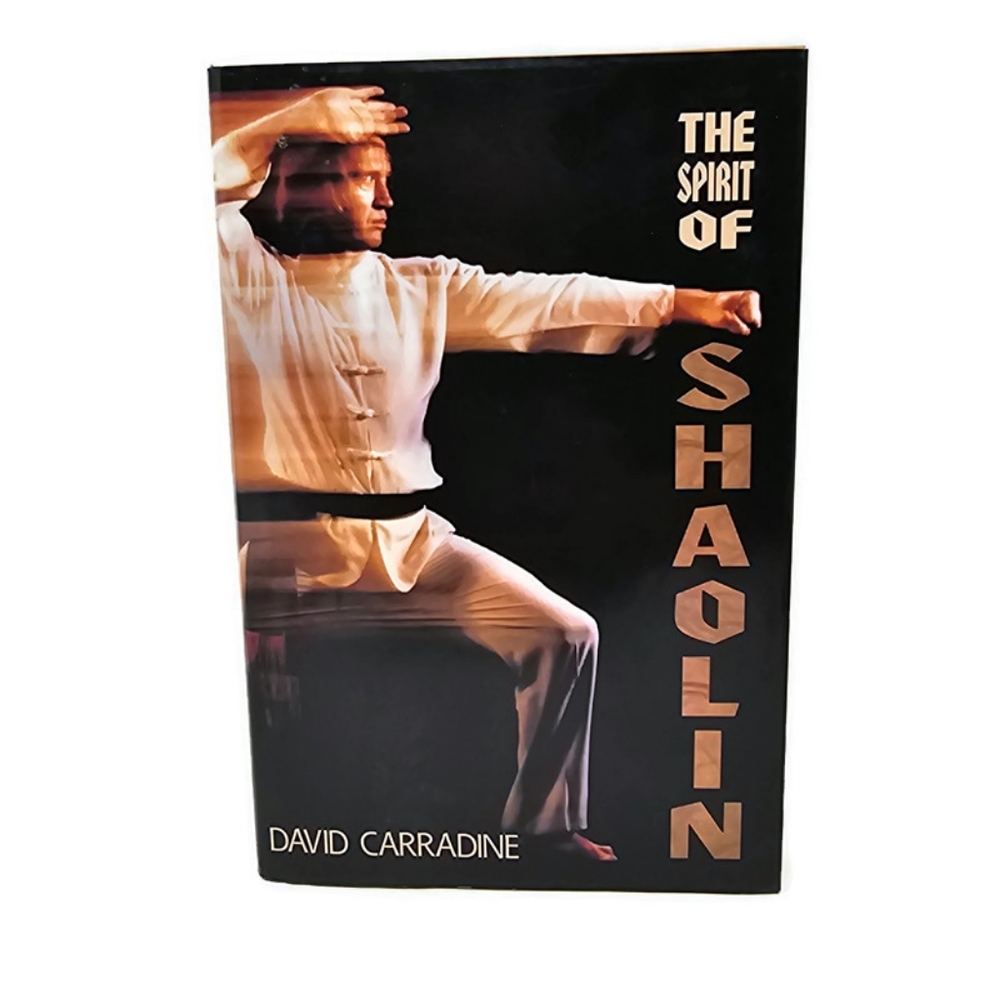 "The Spirit of Shaolin" Hardback Collectable Book by the late David Carradine